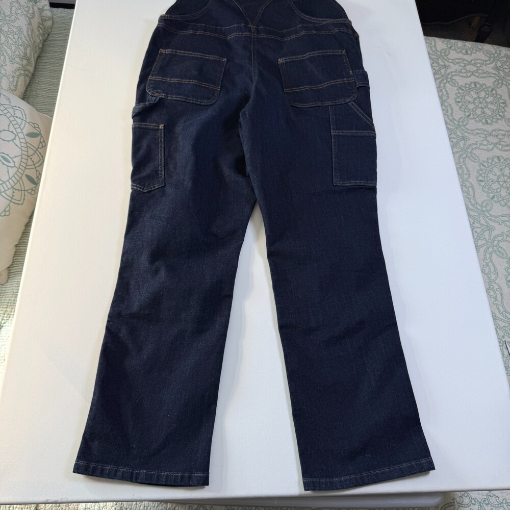 Carhartt Rugged Flex Double Knee Bib Overalls Womens Large 14/16 Reg 104044 464 - Picture 13 of 16